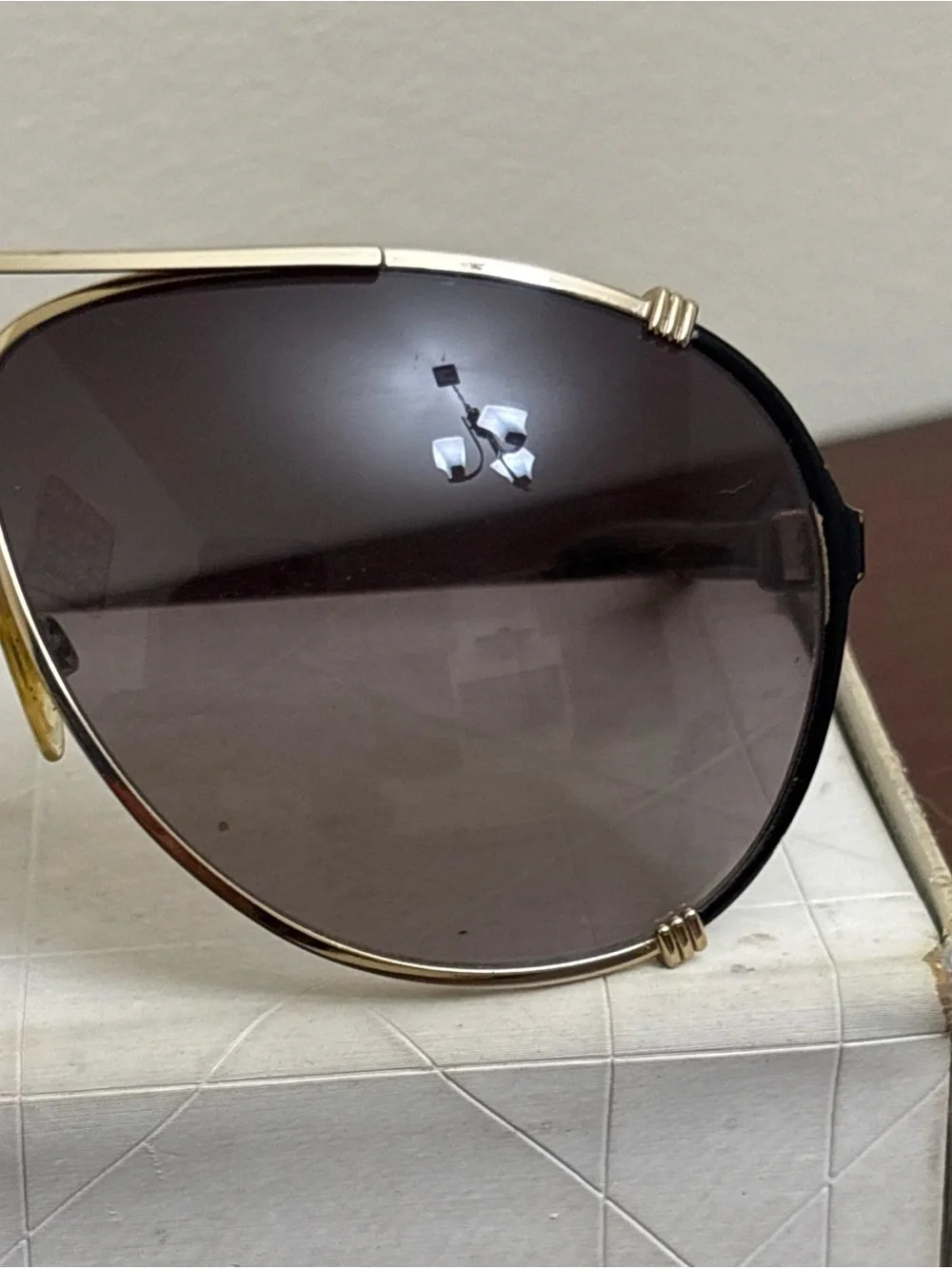 CHRISTIAN DIOR CHICAGO2 GUNMETAL GRADIENT AUTHENTIC SUNGLASSES READ